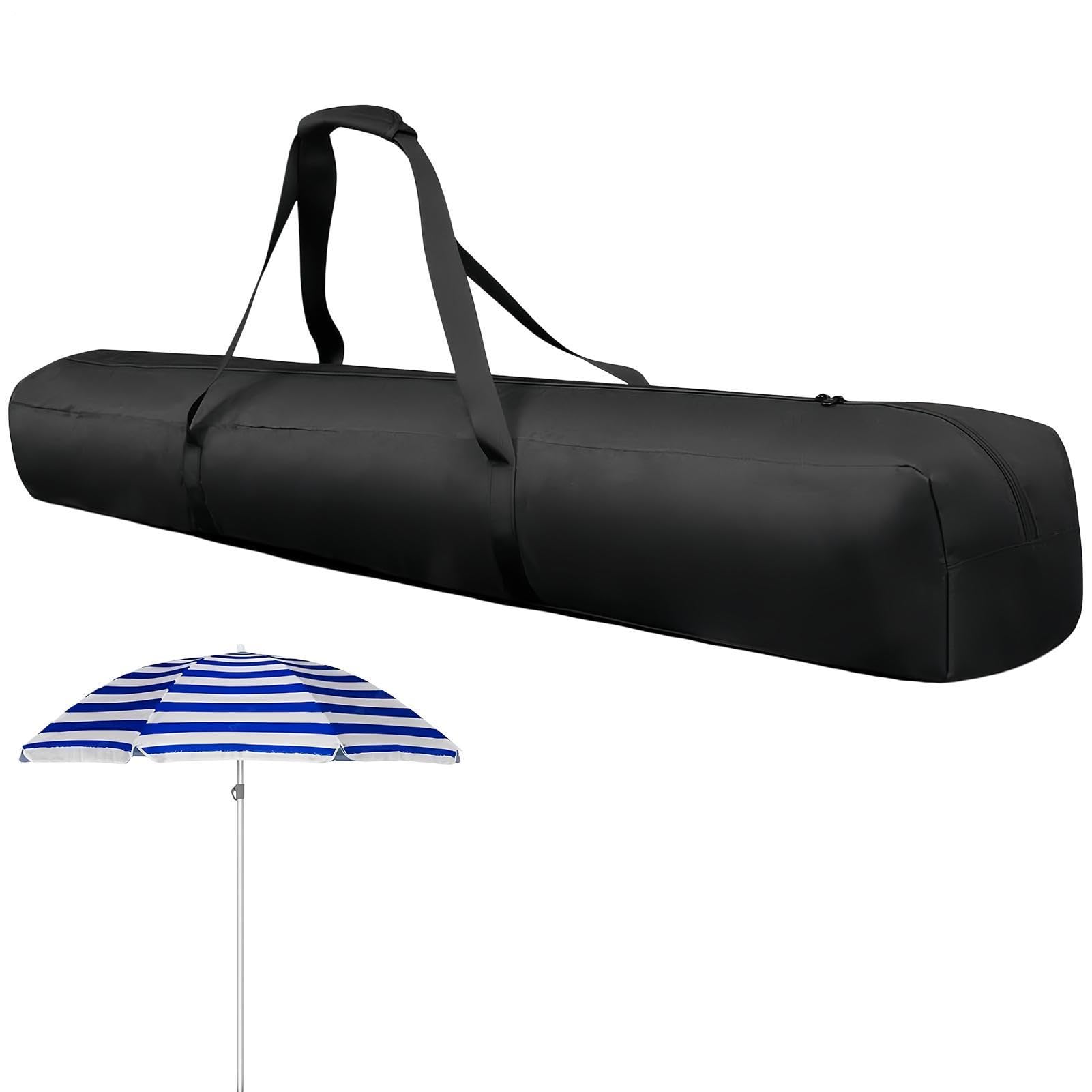 per ombrellone da giardino, 2,4 m, con cerniera | Oxford panno Outdoor Umbrella Storage Bag per viaggio vacanza casa all'aperto ristorante cortile commerciale