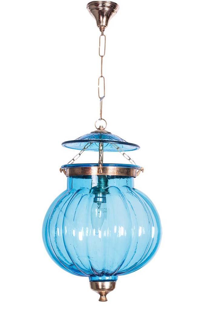 Buy Fos Lighting Goan Melon Handi Lantern Hanging Light