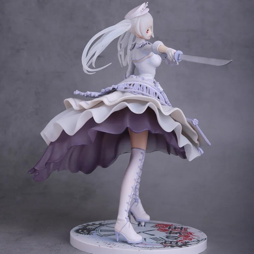 刻々帝 狂三　狂々帝 白の女王　デート・ア・バレット フィギュア: デート・ア・バレット 白の女王 -Royal Blue