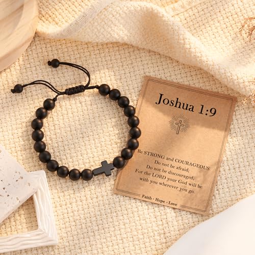 Tarsus Cross Bracelet Teen Boy Gifts, Teenage Boy Christian Religious Jewelry Easter Confirmation Communion Baptism Birthday Gifts3