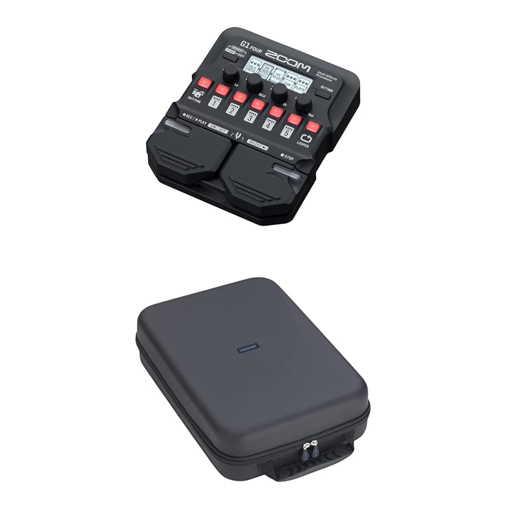 [Set Purchase] Zoom G1 FOUR & Semi-Hard Case Set with Handle
