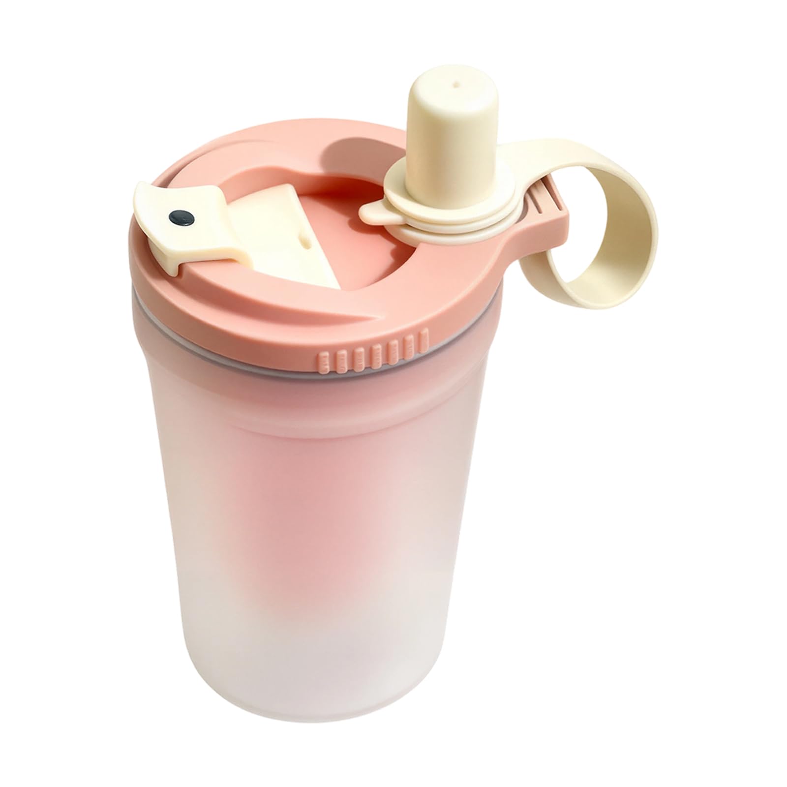 Tsophreniq Multifunctional 400ml Cup Drinking Bottle with Straw and Tea Strainer Perfect for Students and Professional Outdoor Sports Water Bottle