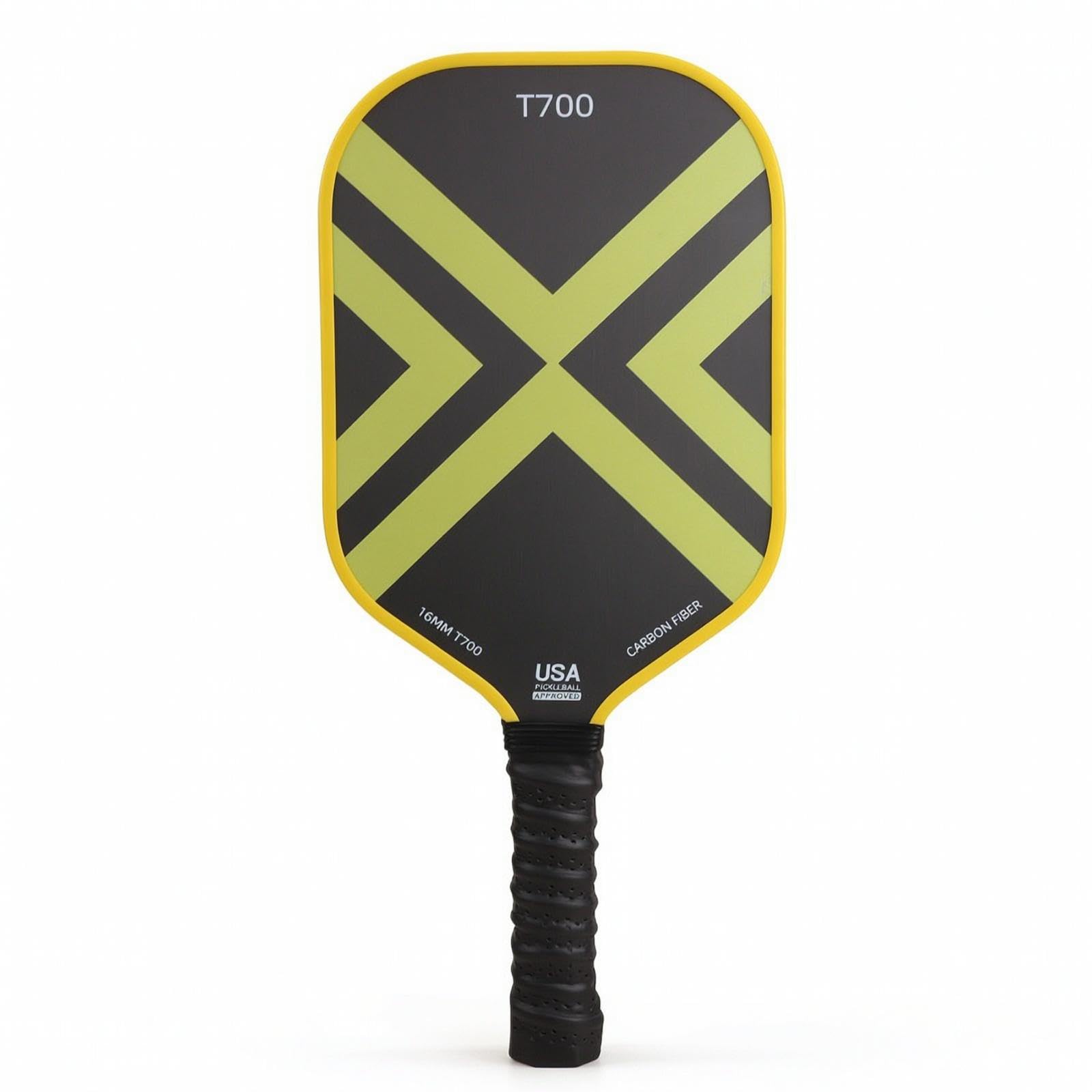 Carbon Fiber Paddle Anti-Slip Paddle One-Piece Racket Yellow 1 Paddle-picture-17