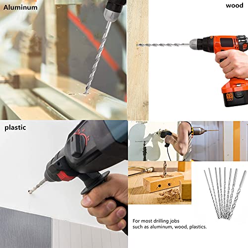 Utoolmart Twist Drill High Speed Steel Bit, Mini Twist Drill Bits Set, Jobber Small Twist Drill Bits, 6.8Mm Twist Drill, Hss-4241 Twist Drill Bit Set, For Steel Aluminum Alloy, 5 Pcs #TOP5