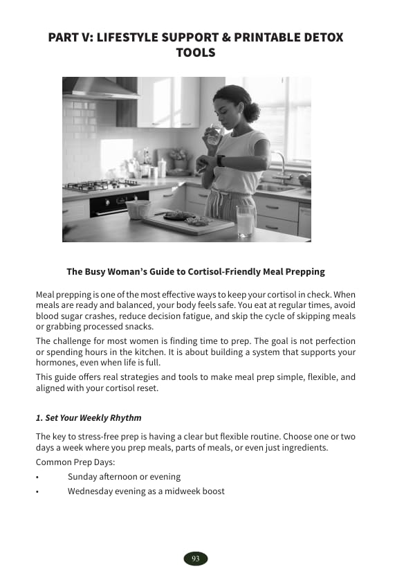 Cortisol Detox Diet for Women: Balance Hormones, Burn Belly Fat & Beat Stress Naturally - Image 9