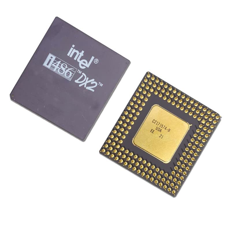 Intel I486 DX2 A80486DX2-66 CPU Processor 66MHz CPGA-168 : Amazon