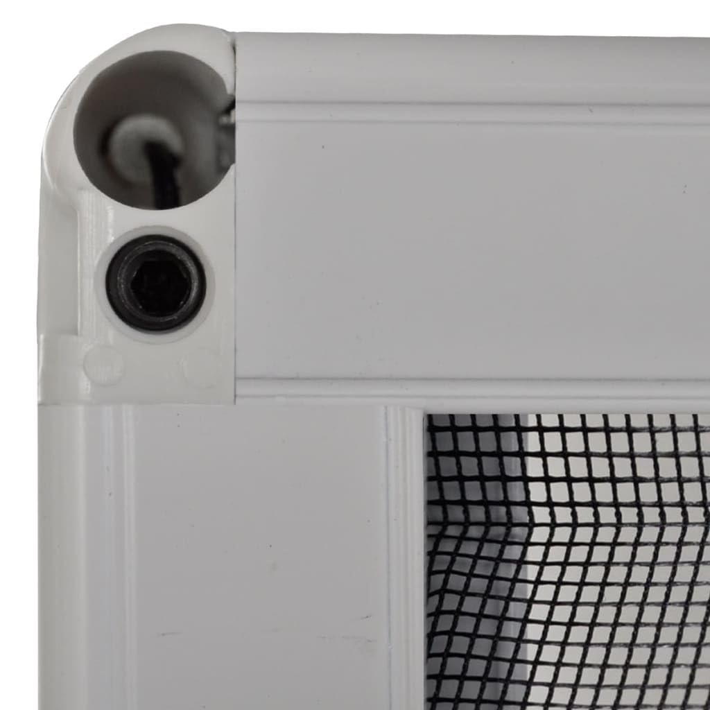 Aluminium Plissee Insektenschutz für Dachfenster 80 x 120 cm, Fliegengitter mit feinem Maschennetz, einfach einstellbar, Lieferung umfasst Alu-Rahmen und Insektenschutzfenster