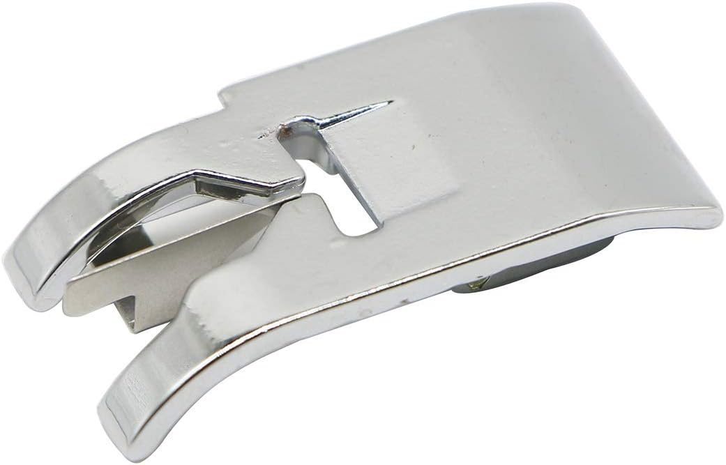 Stitch in Ditch Foot/Edge Joining Foot Sewing Machine Presser Foot - Fits All Low Shank Snap-On Singer, Brother, Babylock, Janome, Kenmore, White, Juki, New Home, Simplicity, Elna etc.