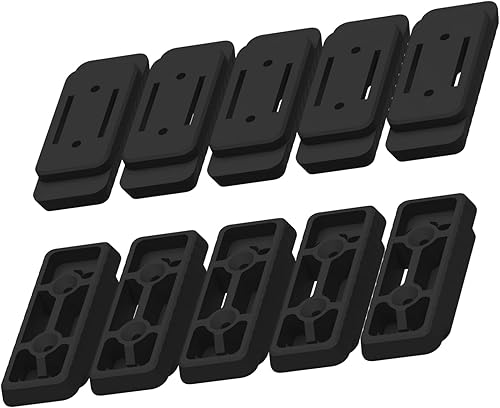 Miniatura 10 de Sistema de montaje de pies, pies de montaje para paquete Milwaukee, pies de montaje para sistema de embalaje Milwaukee (10, rojo)