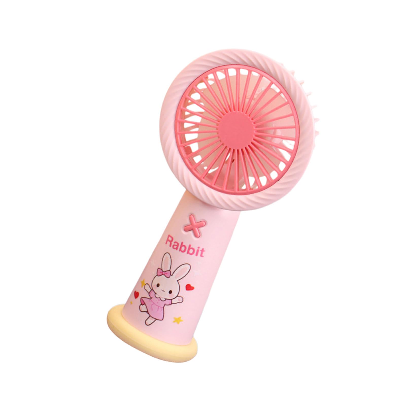 Elnwnnkc Handheld Fan 3 Speed Rechargeable Cordless Air Blower Powerful Cleaner Small for Outdoor Handheld Desk