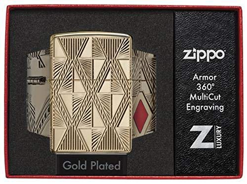Image of Zippo Armor Deep Carve Lighters