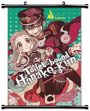 المرحاض ملزمة Hanako Kun Anime النسيج الجدار التمرير ملصق 16 &times; 24 بوصة [AN] ملزمة المرحاض- 7