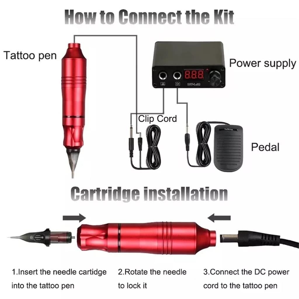 Amazon.co.jp: SMEJS タトゥーキットプロフェッショナルなメイク