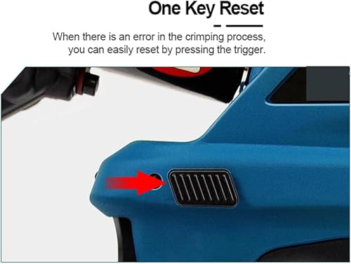 Miniatura 6 de ATO Herramienta de prensado de batería, herramientas de prensado hidráulicas, fuerza de crimpado 12 toneladas, rango de prensado 16-400mm², con 12