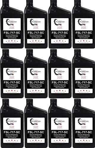 AMMONIA REFRIGERATION COMPRESSOR FLUID WITH SEAL CONDITIONER 12 QUART