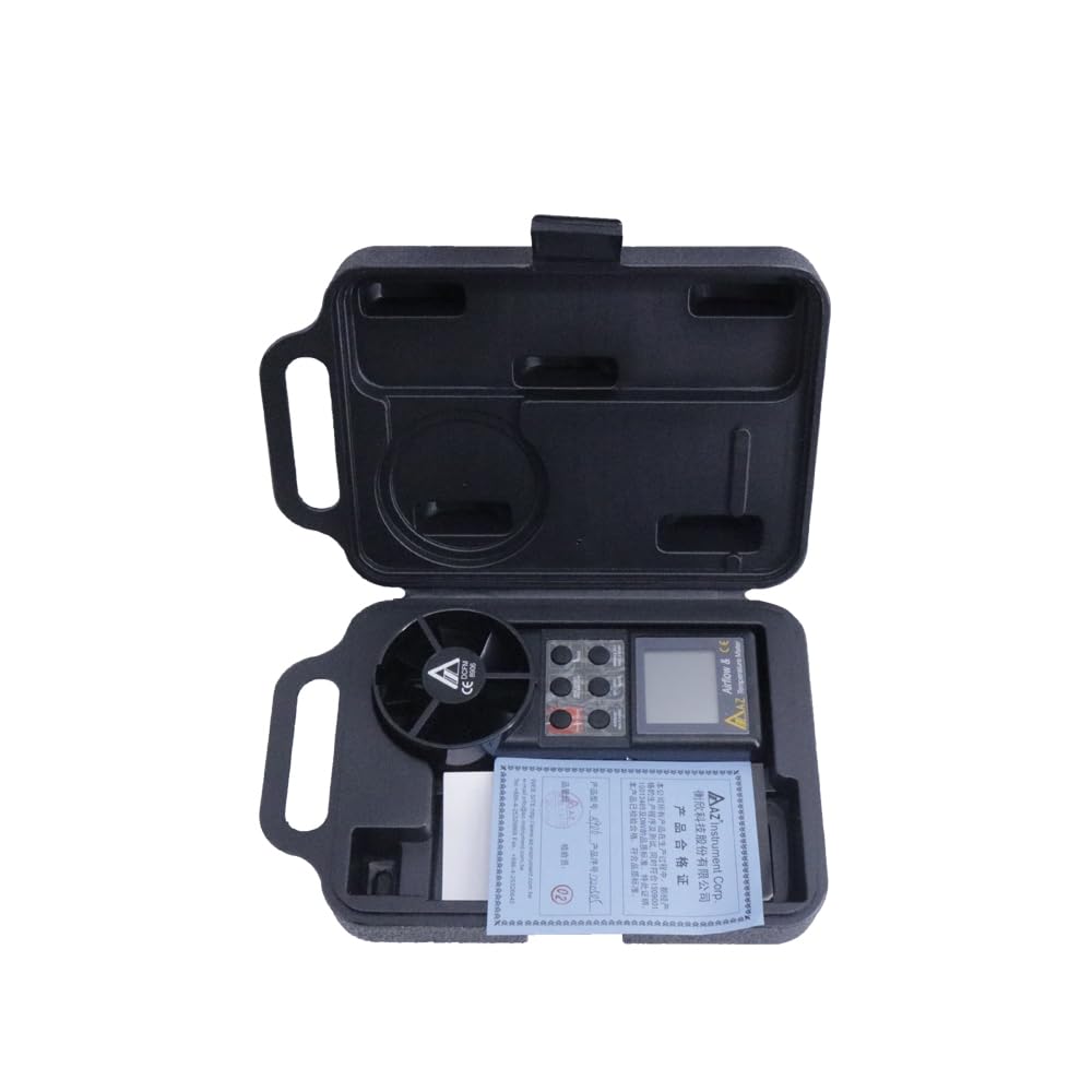 AZ8906 - Anemómetro digital medidor de temperatura del aire 0,4 ~ 30 m/s