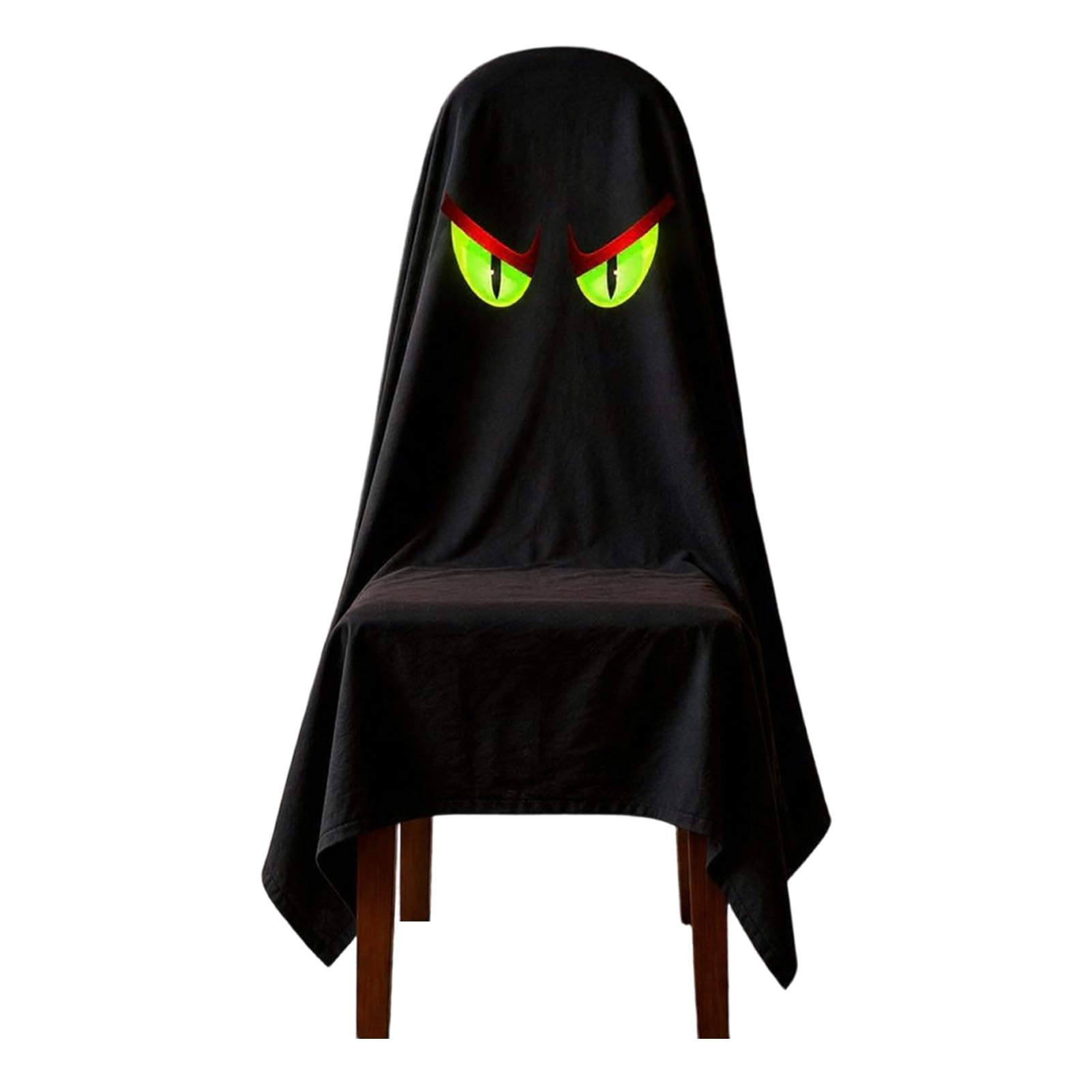 Virelynx Halloween Ghost Chair Cover, Spooky Dining Seat Protector