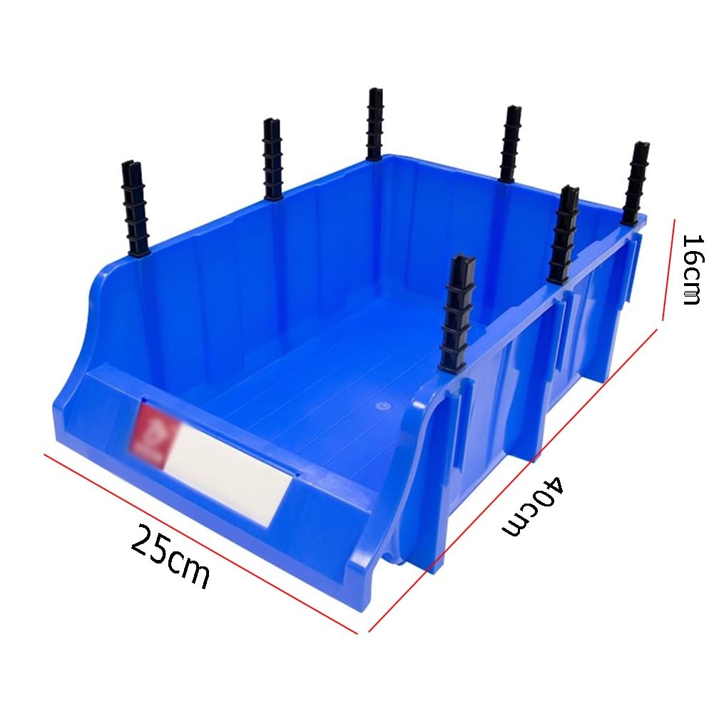 Support De Pièces, Sur Pied Bacs De Rangement, Outil De Performances Demi-vrac Support De Stockage De Bacs, pour Une Organisation Facile Des Outils Dans Le Garage, Les Pièces, Matériel ( Couleur : Ros