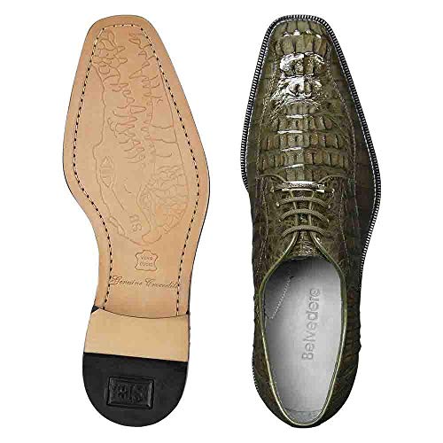 Chapo Hornback Crocodile Dress Shoe by Belvedere3