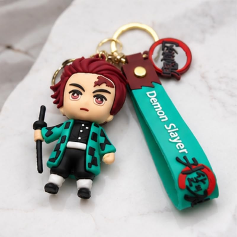 Image of Cute 3D Keychain | Keyring & Quirky Bag Charm | Hard Silicone, Unbreakable | Travel Essential | Kids Friendly | Strap & Bag Hook