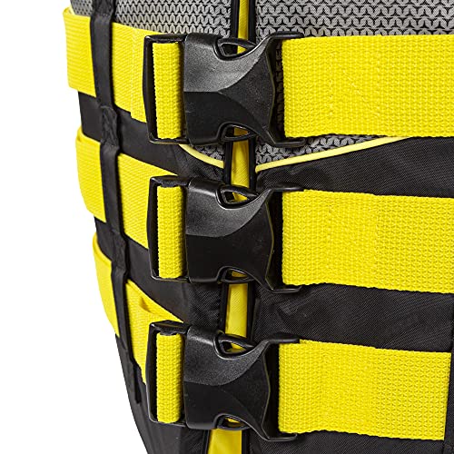 Image of Body Glove Adult PFD Life Vest. Durable Polymer Shell, Lightweight PE Foam, Oversized Armholes, 4 Heavy-Duty Adjustable Belts