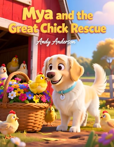 Mya and the Great Chick Rescue (Mya the White E... B0G6Y2Z4H9 Book Cover