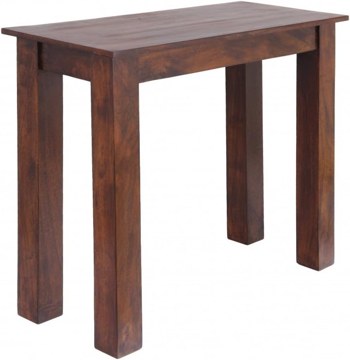 Heartlands Furniture Carnival Console Table, Dark Oak