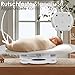 3in1 Babywaage Tierwaage & Personenwaage LED-Display Digitale Waage mit Tara-/Hold-Funktion 120kg Kapazität5g/50g Genauigkeit Gewichtseinheiten: kg/lb/st robustes ABS-Design batteriebetrieben