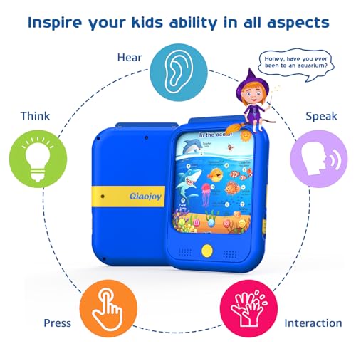 Qiaojoy AC52 Kids Learning Tablet Educational Learning Pad For Toddlers 2-5 To Learn Alphabets thumb #4