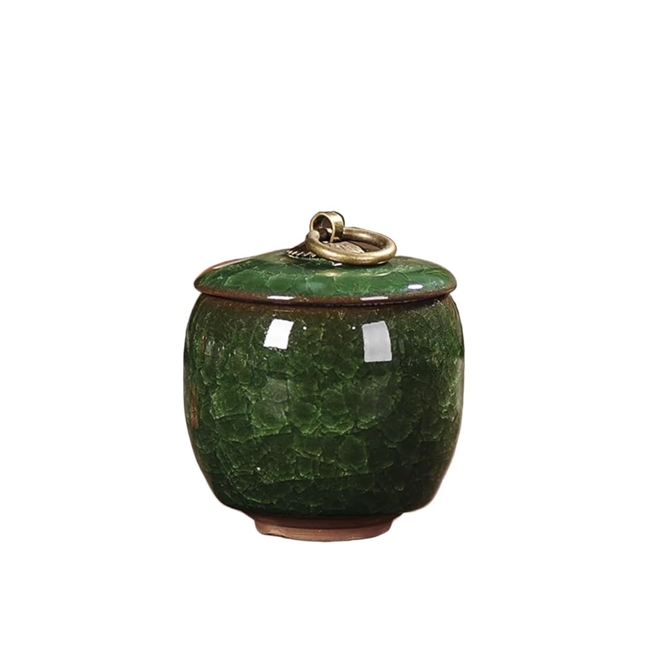 LPATEBCVU Ceramic Tea Caddy Tea Coffee Sugar Storage Jar Mini Ceramic Kitchen Bottles & Jars Containers Home Decor