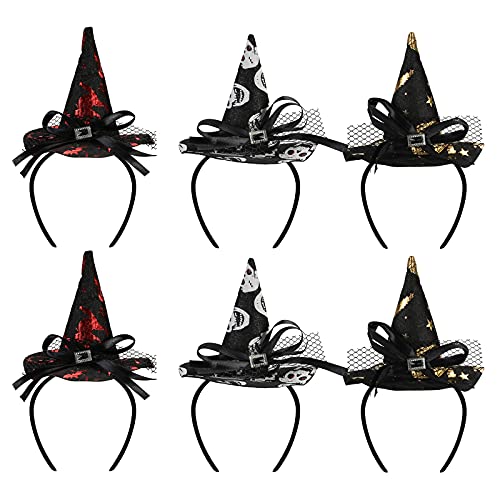 2 Cerchietti LED Luminosi Per Halloween - Copricapo Decorati Con Luci, Accessorio Unisex Per Festa A Tema