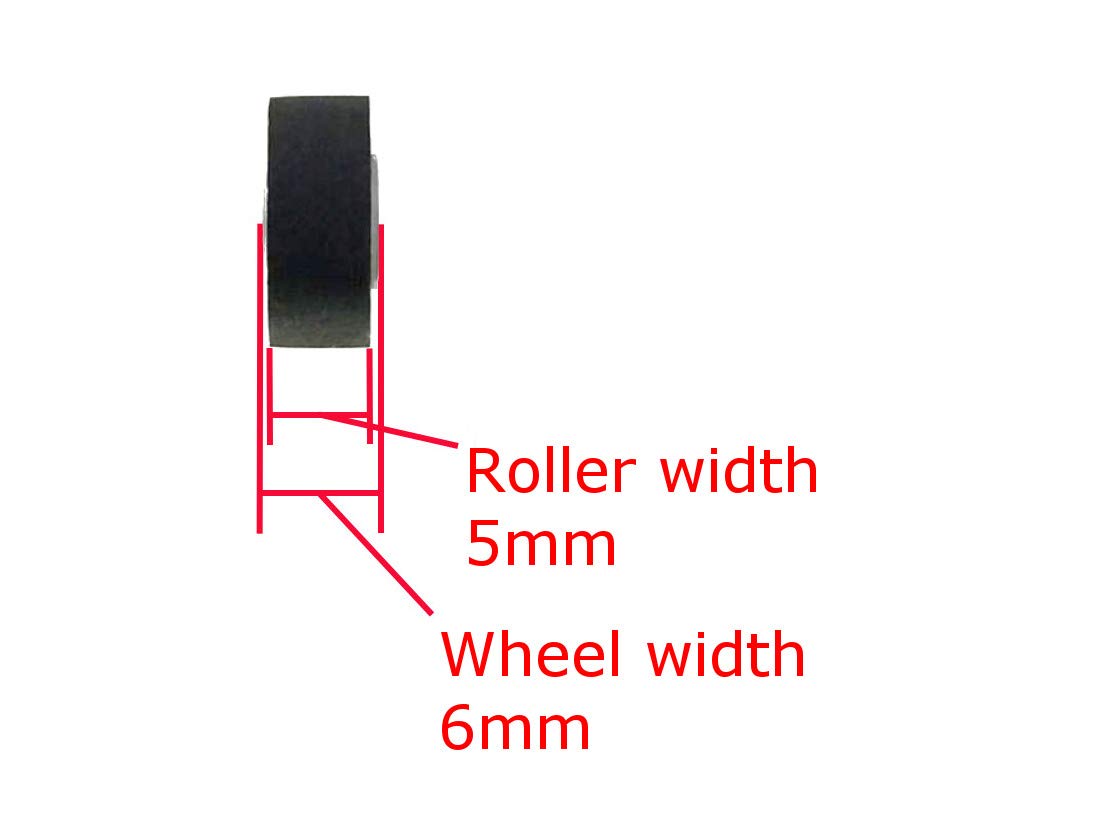 Amazon.co.jp: カセットデッキ修理パーツ ピンチローラー 外径13mm 幅