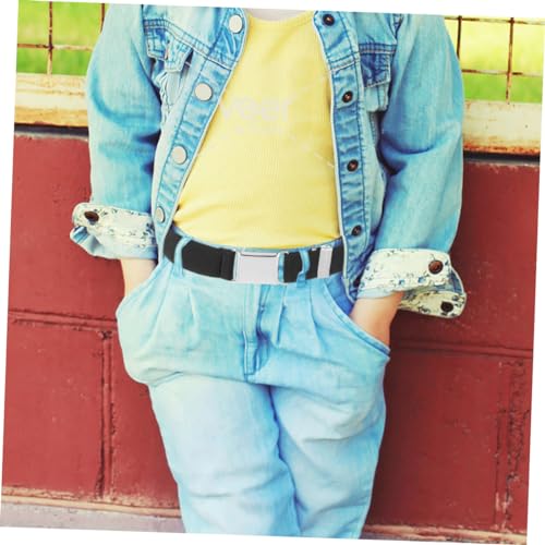 KESYOO Adjustable Boys Elastic Belt Stretchy Waist Belt for Clothing Accessory for Pants Skirts Classic Design for Versatile Outfits Easy3