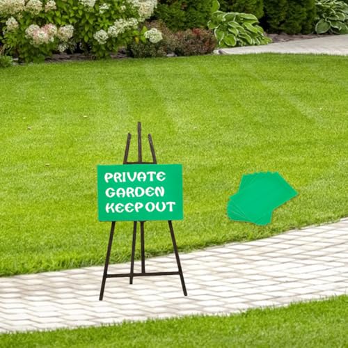 Image of AHANDMAKER 5 Pcs Lime Green Corrugated Plastic Sheets, 7.8x11.8 Inch Corrugated Poster Board, 3mm Thick Blank Yard Signs, Corrugated Plastic Board for DIY Crafts, Indoor and Outdoor Party Decor