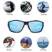 RUNCL Sports Polarized Sunglasses Zion, Fishing Sunglasses, 3 Interchangeable Lens
