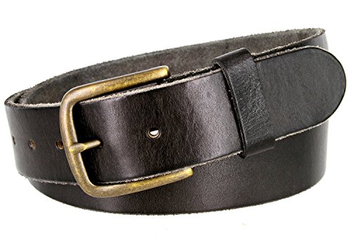 Classic Oil-tanned Genuine Leather Casual Jean Belt for Women