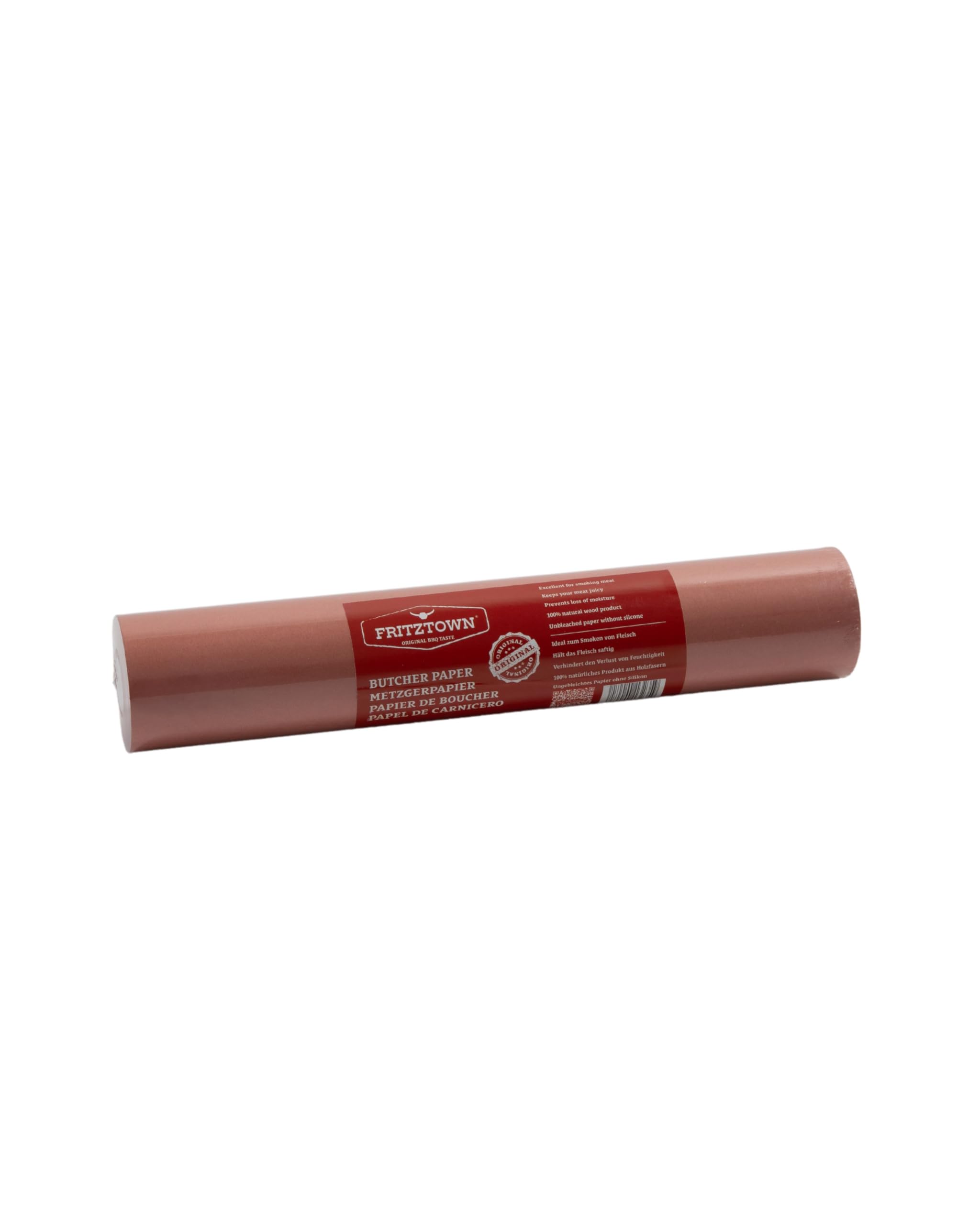 Butcher Paper Deluxe Pink 44,5 cm x 50 m Rotolo | Sicuro per alimenti | Carta kraft carta per griglia | Ideale per barbecue, affumicatura e confezionamento carne