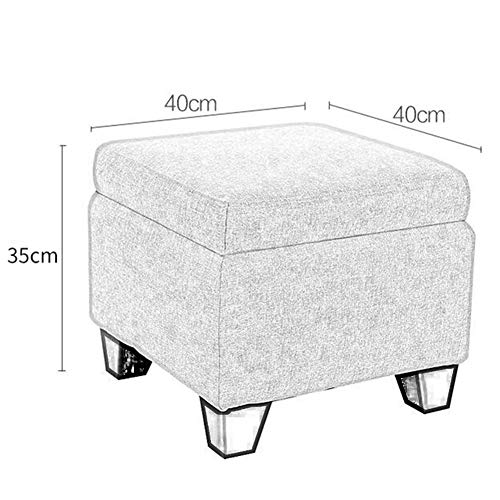 Coffre à jouets et petit tabouret en tissu pour optimiser l'espace - 3
