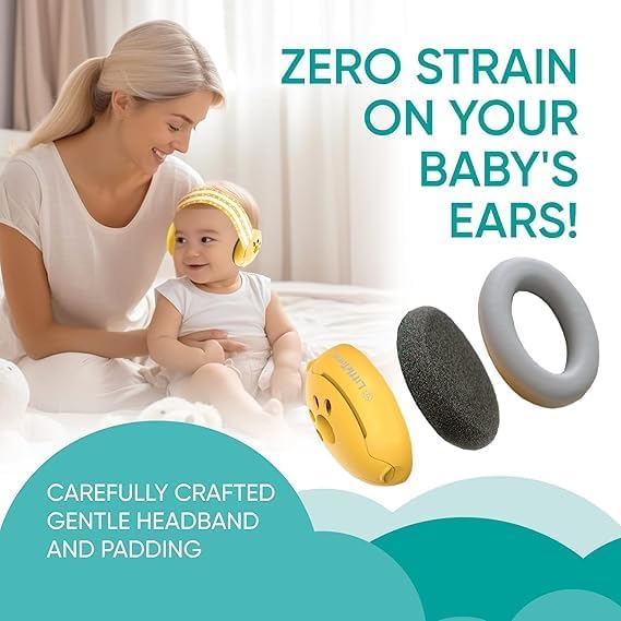 Image of Baby Ear Protection, Noise Cancelling Headphones for Babies and Toddlers Up to 36 Months