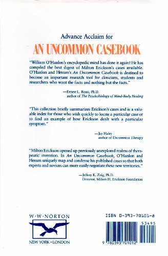 An Uncommon Casebook: The Complete Clinical Wor... 0393701018 Book Cover