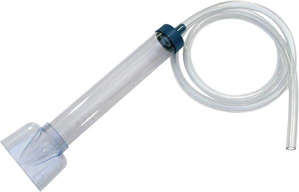Amtra Vacuum Cleaner Aquarium Cleaning Siphon Self Priming Aquarium Cleaning Kit for Aquariums and Turtles Manual 30CM Bell - 1