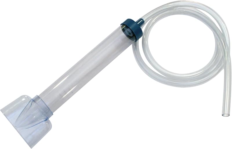 Amtra Vacuum Cleaner Aquarium Cleaning Siphon Self Priming Aquarium Cleaning Kit for Aquariums and Turtles Manual 30CM Bell