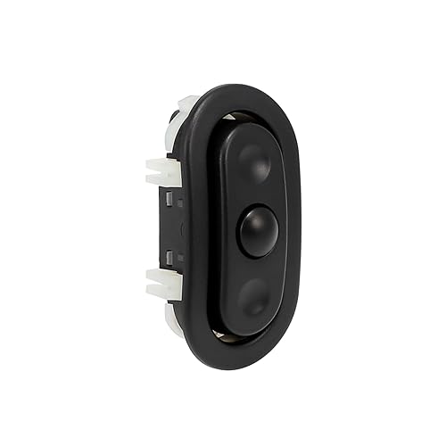 X AUTOHAUX Botones de control de radio de audio Interruptor Volante montado derecho para Chrysler para Jeep para Dodge para Ram 04685728AB