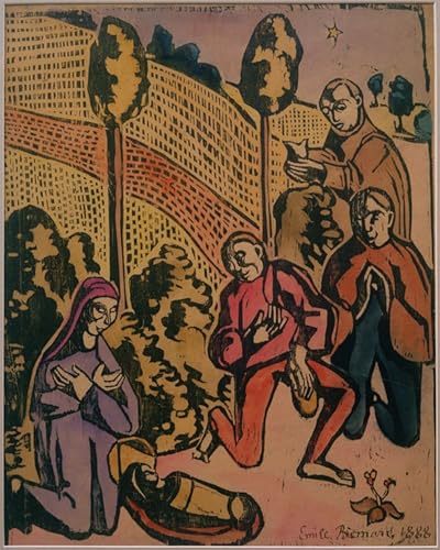 Tableaux Adoration des bergers d'Emile Bernard poster mural 60x90cm