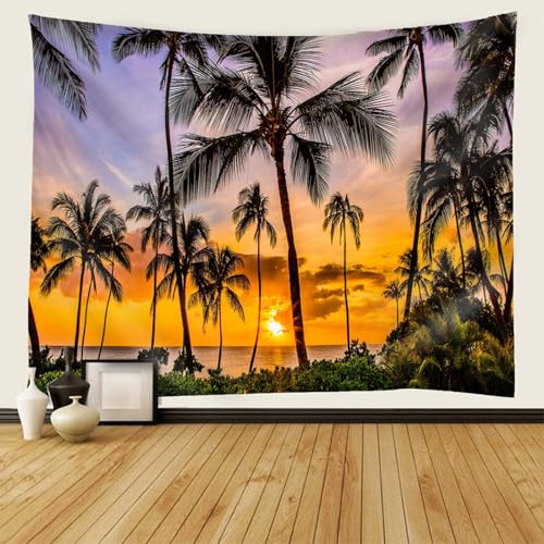 Tapisserie Murale Coucher de Soleil Grand Format Déco Moderne