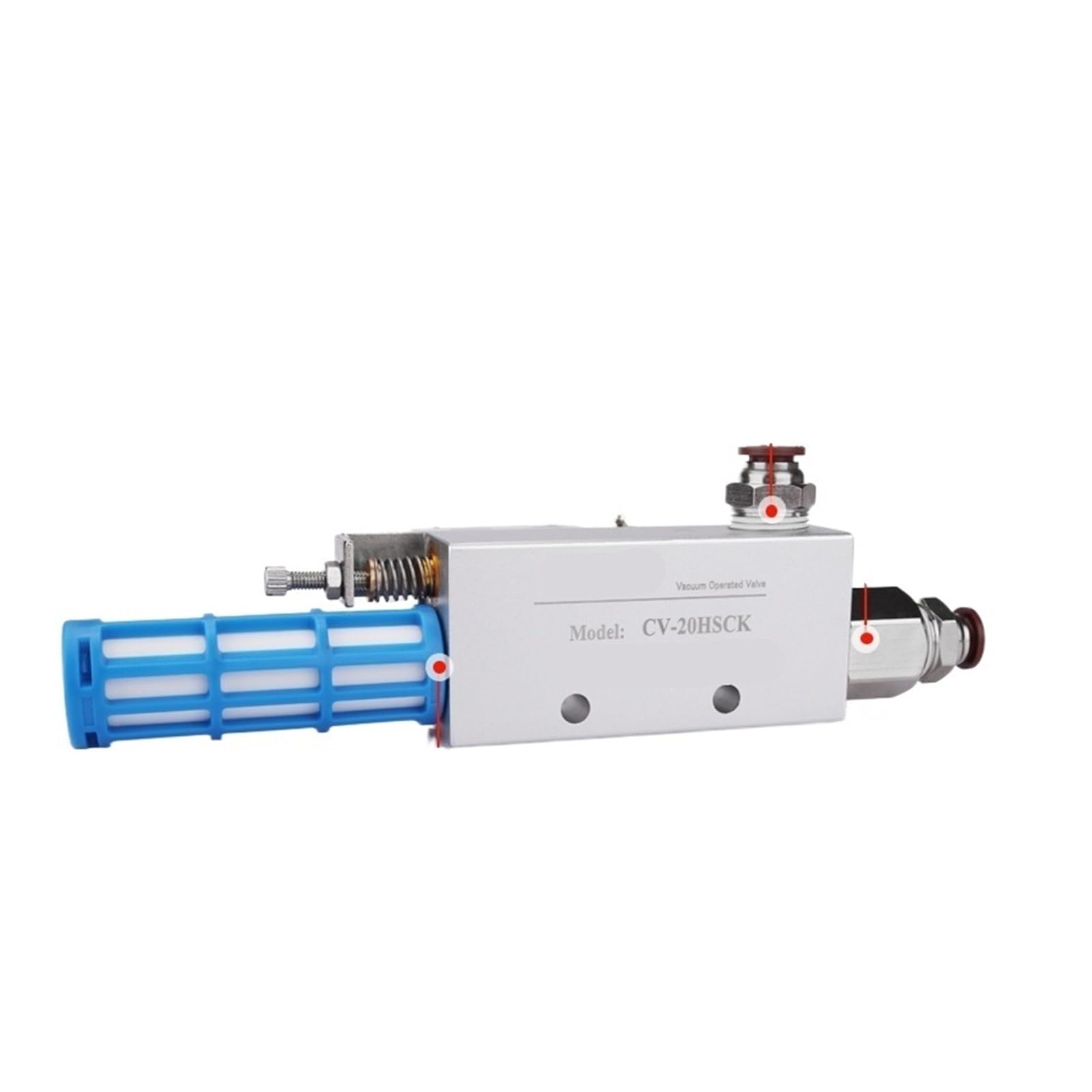 Vacuum generator CV-10-15-20-25HS controller negative pressure suction cup high flow and high suction(CV-20HS-CK+12mm conne+muffler)