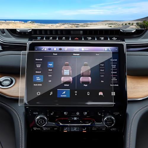 Coleya Anti-Glare Matte for Jeep Grand Cherokee 2022-2025 Screen Protector, (Limited/Overland/Summit/Summit Reserve/Trailhawk) 10.1-inch Touchscreen, 9H Tempered Glass 2025 Grand Cherokee Accessories by Coleya - Used condition - US$15.31