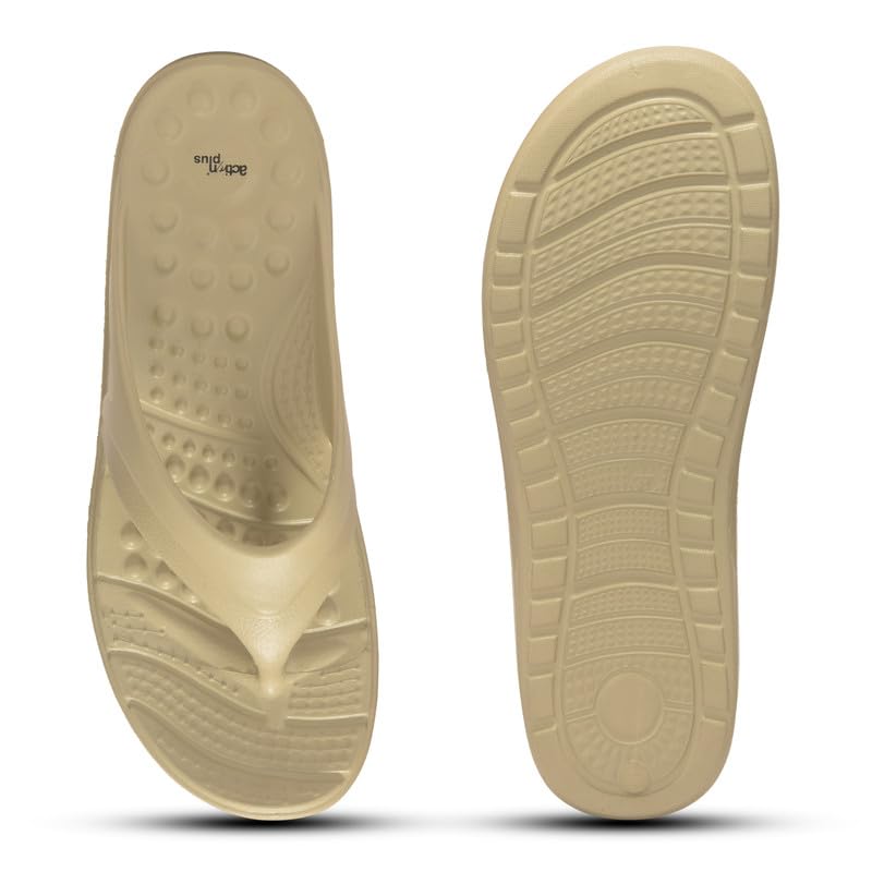 Image of ACTION Acupressure Slippers for Men | Orthopedic Flip Flops | Reflexology Foot Massage Slippers | Soft, Lightweight, Anti-Skid, Comfortable Daily Wear