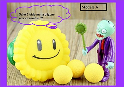 PLANTS vs. ZOMBIES - FIRE PEASHOOTER & ZOMBIE / LANZAGUISANTES DE FUEGO & ZOMBI