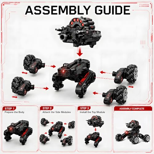Image of Black Set of 4 RC Stunt Car Replacement Wheels, Compatible Durable Spare Tire Kit for Kids Remote Control Toy Vehicle Repair, Easy-Install RC Car Accessories Parts